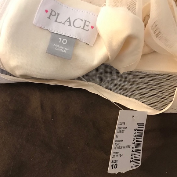 NWT Children’s pl sleeveless pearlyglittery dress - Picture 3 of 4